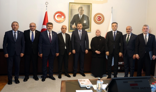 AK Parti Kahramanmaraş Heyetinden Ankara’da Önemli Temaslar