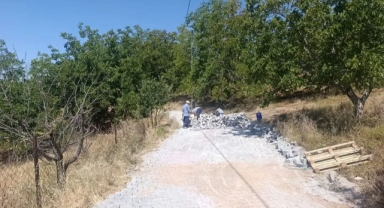 AYAKLICAOLUK MAHALLESİ'NDE PARKE SEFERBERLİĞİ: DULKADİROĞLU BELEDİYESİ ULAŞIM KONFORUNU ARTIRIYOR