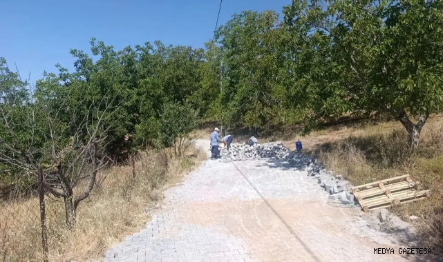 AYAKLICAOLUK MAHALLESİ'NDE PARKE SEFERBERLİĞİ: DULKADİROĞLU BELEDİYESİ ULAŞIM KONFORUNU ARTIRIYOR