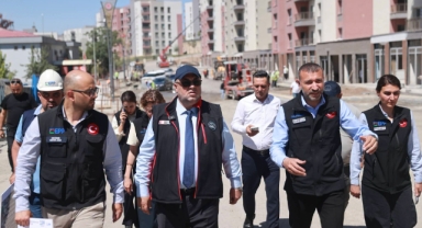 Başkan Akpınar Rezerv Alanlardaki Konut Çalışmalarını Yerinde İnceledi
