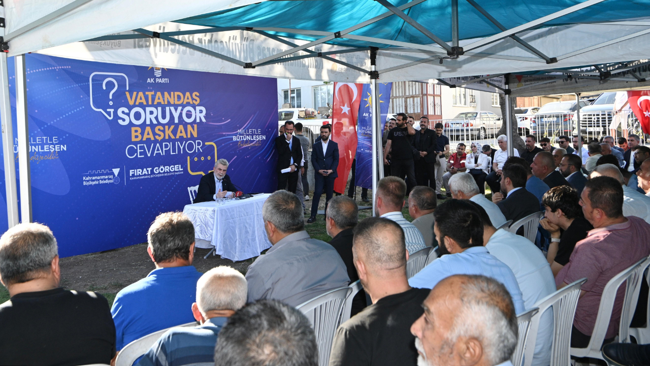 Başkan Fırat Görgel; “Kahramanmaraş’ımızı Geleceğe Güçlü Yatırımlarla Hazırlıyoruz”