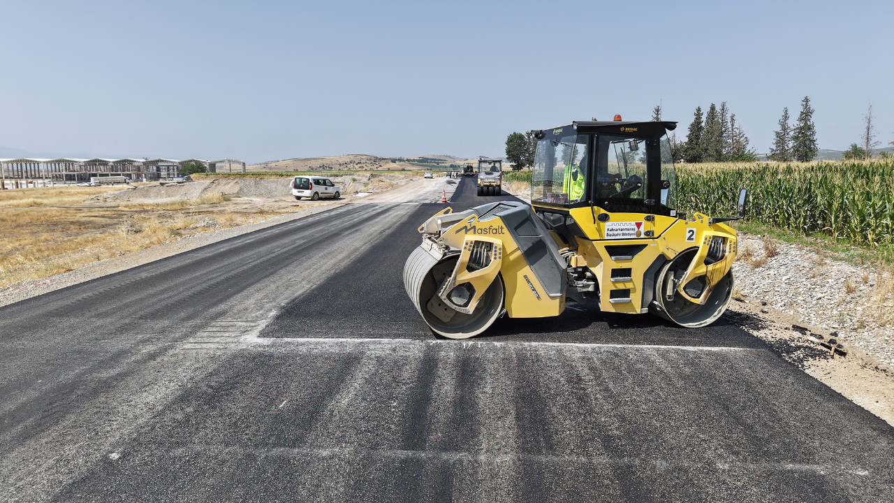 Büyükşehir’den Dulkadiroğlu Kırsalına 45 Milyonluk Ulaşım Yatırımı