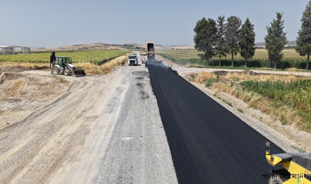 Büyükşehir’den Dulkadiroğlu Kırsalına 45 Milyonluk Ulaşım Yatırımı
