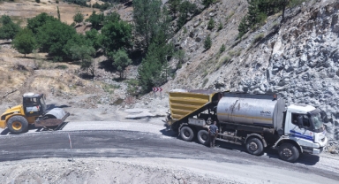 Büyükşehir’den Ekinözü Kırsalında Ulaşıma Güç Katan Yatırım