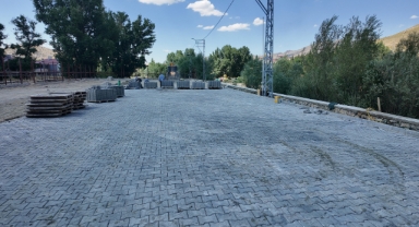 Büyükşehir’den Elbistan Karahasanuşağı’nda Parke Çalışması