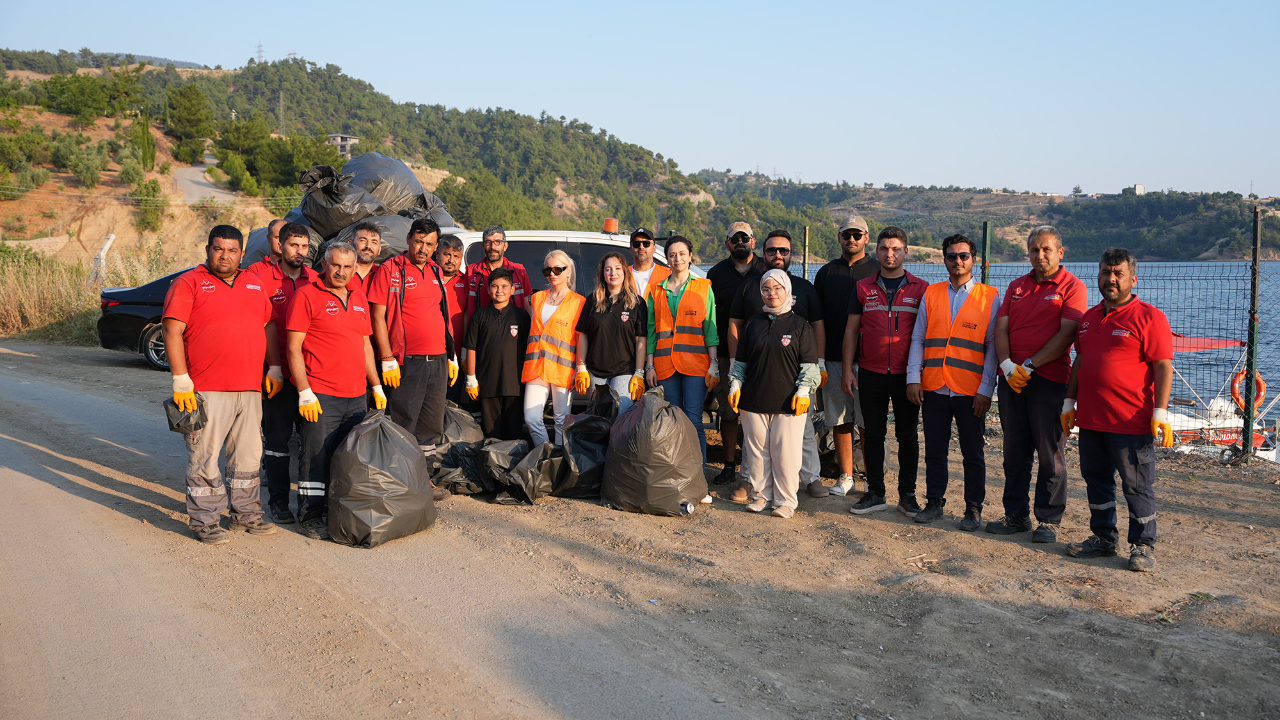 Büyükşehir’den Kılavuzlu Barajı Çevresinde Temizlik Seferberliği