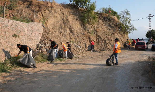 Büyükşehir’den Kılavuzlu Barajı Çevresinde Temizlik Seferberliği