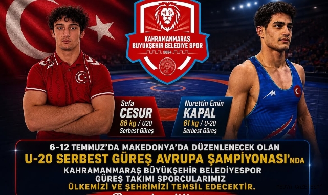 Büyükşehir’in Genç Pehlivanları Avrupa Şampiyonası’nda