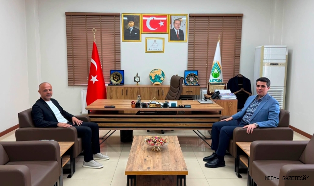 ELBİSTAN KAYMAKAMI DEMİREL'DEN AFŞİN BELEDİYESİ'NE ZİYARET