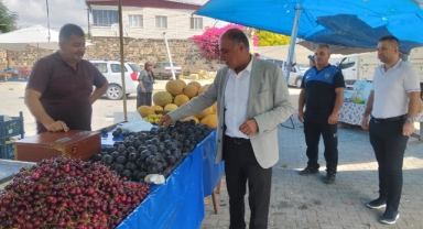 Halkın içinde, sahada, hizmet başında…