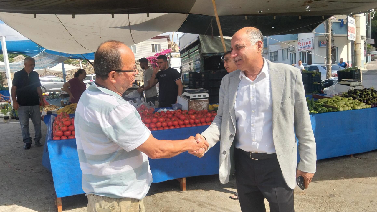 Halkın içinde, sahada, hizmet başında…