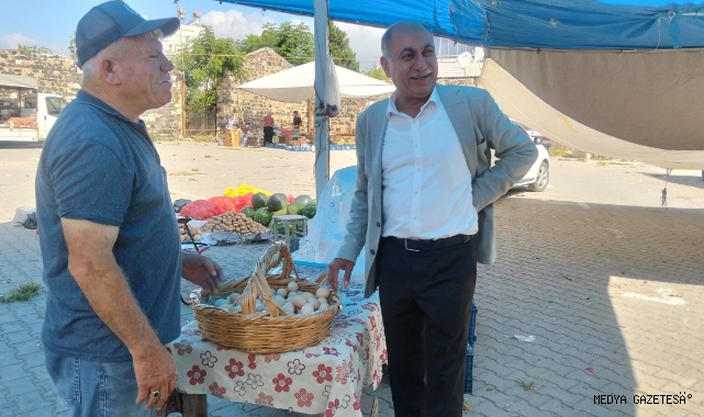 Halkın içinde, sahada, hizmet başında…