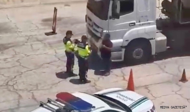 Kahramanmaraş’ta Jandarmadan Drone Destekli Otoyol Denetimi