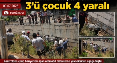 Kahramanmaraş’ta trafik kazası: 3’ü çocuk 4 yaralı