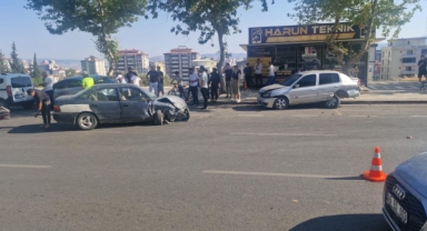 Kahramanmaraş’ta zincirleme kaza: 1 yaralı