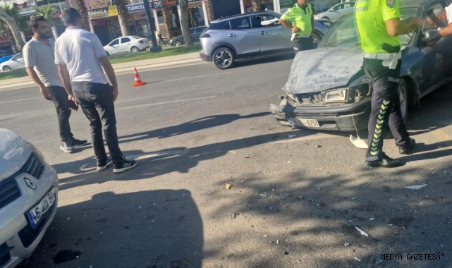 Kahramanmaraş’ta zincirleme kaza: 1 yaralı