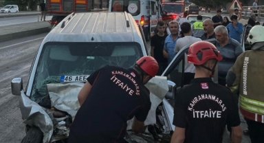 Kahramanmaraş’ta Zincirleme Trafik Kazası: 4 Kişi Yaralandı