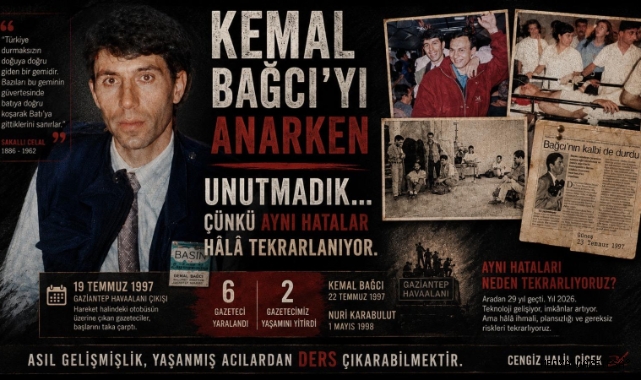 KEMAL BAĞCI'YI ANARKEN