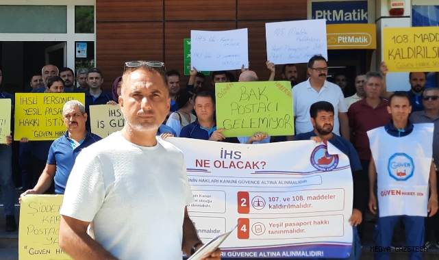 PTT ÇALIŞANLARINDAN ÇAĞRI: 