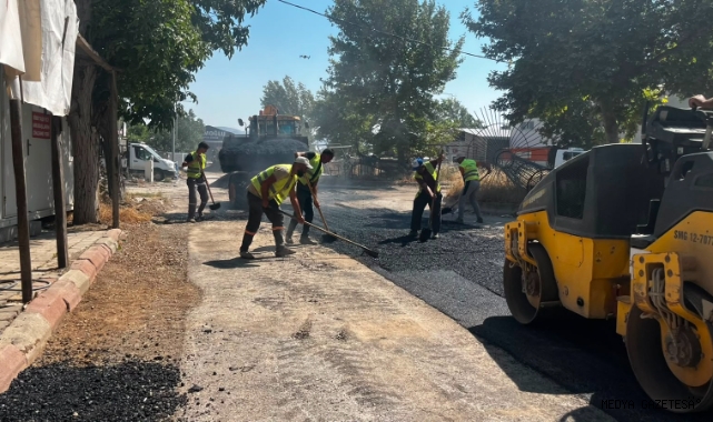 Şazibey Mahallesi Biberciler Caddesi’nde Altyapı Yatırımları Üstyapıyla Buluşuyor
