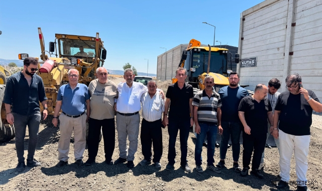 Teknik Makine Yapı Kooperatifi Sitesi'nde Asfalt Çalışmaları Başladı