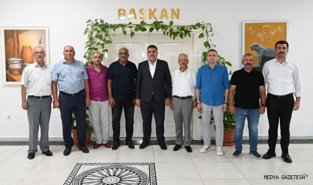 TÜRKOĞLU BELEDİYE BAŞKANI MEHMET KARACA BASIN MENSUPLARIYLA BULUŞTU: “BORÇLARI SIFIRLADIK, YATIRIMLARLA İLÇEMİZİN GELECEĞİNİ İNŞA EDİYORUZ”