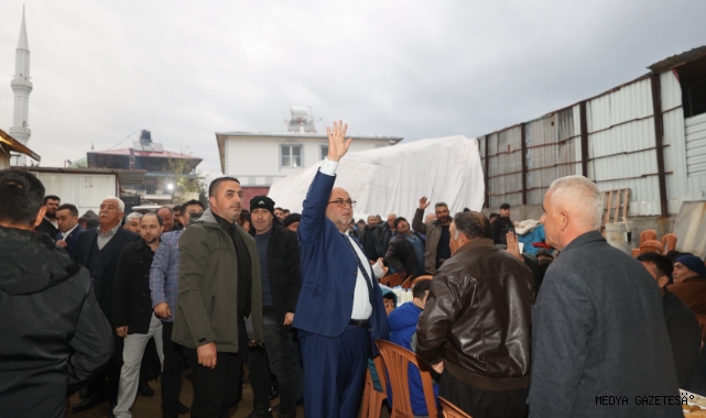 YÜZ YÜZE 100. MAHALLEDE: BAŞKAN AKPINAR GÖNÜLLERE DOKUNAN BULUŞMALARINI SÜRDÜRÜYOR