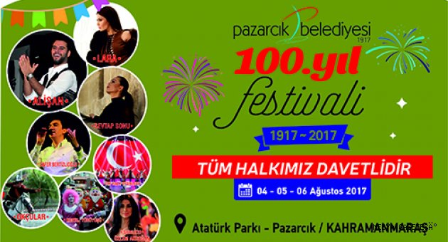 4-5 ve 6 AĞUSTOSTA PAZARCIKTAYIZ