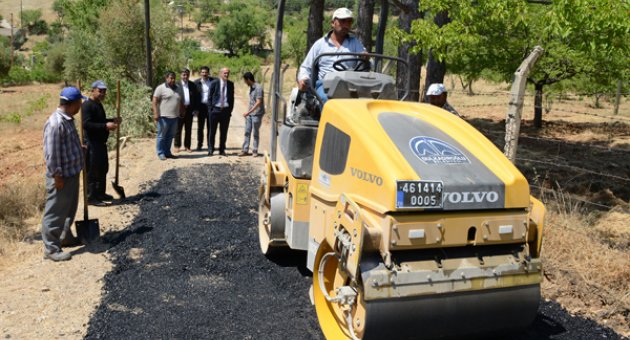 45 GÜNDE 200 BİN METREKARE ASFALT