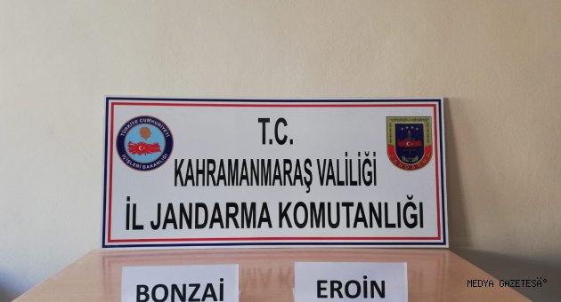 (5) gram Bonzai ve (5) gram Eroin maddesi ele geçirilmiştir