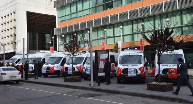 8 ADET CENAZE ARACI HİZMETE SUNULUYOR…