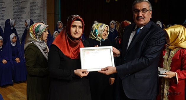 83 HAFİZE İCAZETİNE KAVUŞTU