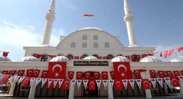 -ABDULKADİR KONUKOĞLU CAMİİ İBADETE AÇILDI
