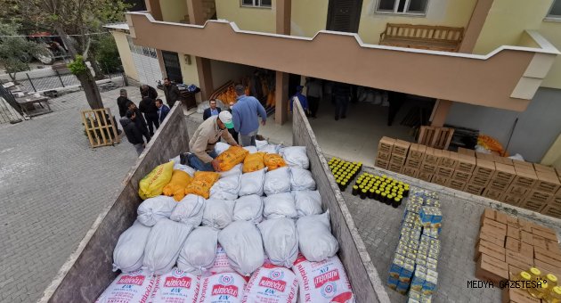 Adana ve Hatay'da Kovid-19 mağdurlarına yardım