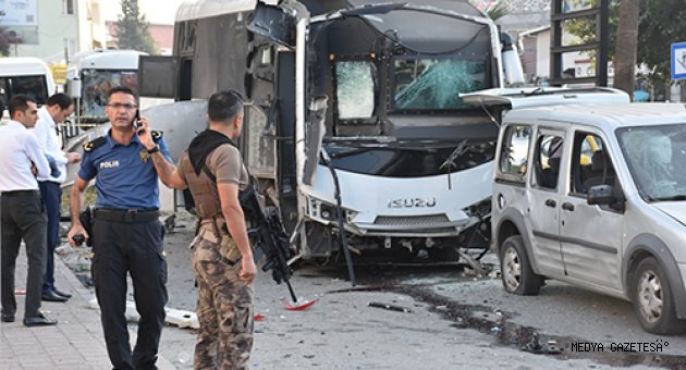 Adana'da terör saldırısı
