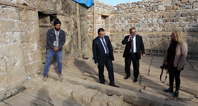 AFŞİN’DE MEMOAĞA EVİ'NDE RESTORASYON ÇALIŞMALARI BAŞLADI.