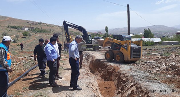 AFŞİN’E YENİ ŞEBEKEDEN İÇME SUYU VERİLMEYE BAŞLANDI