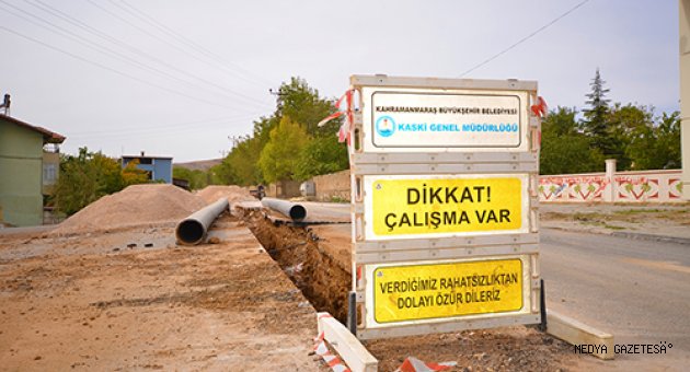 AFŞİN’İN İÇME SUYU EKSİKLİKLERİ GİDERİLİYOR