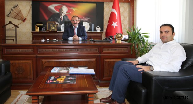 AFŞİN KAYMAKAMI BUDAN’DAN BAŞKAN GÜVEN’E ZİYARET…
