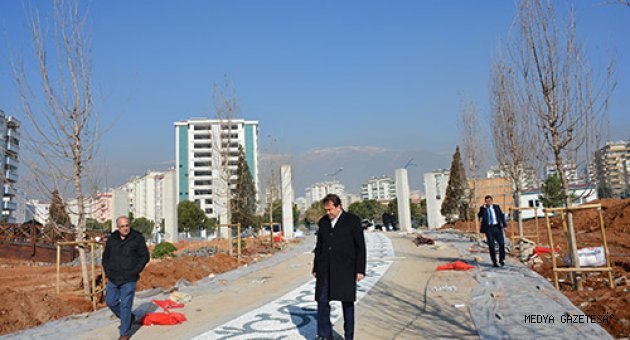 AĞCALI REKREASYON ALANINDA ÇALIŞMALAR DEVAM EDİYOR