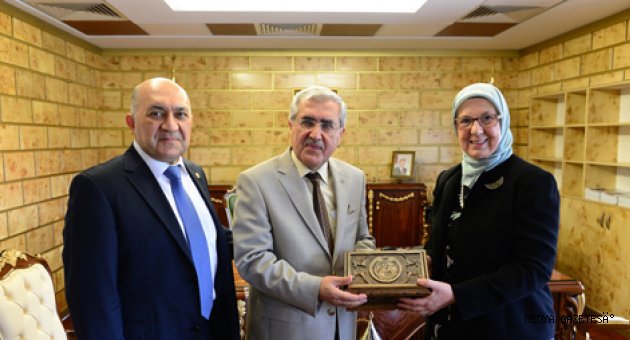 Aile ve Sosyal Politikalar Eski Bakanı Ramazanoğlu;Üniversitemizi Ziyaret Etti