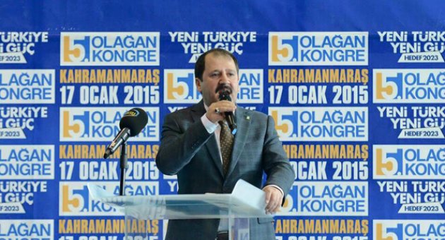 Ak Parti Kahramanmaraş 5. Olağan İl Kongresini Yaptı