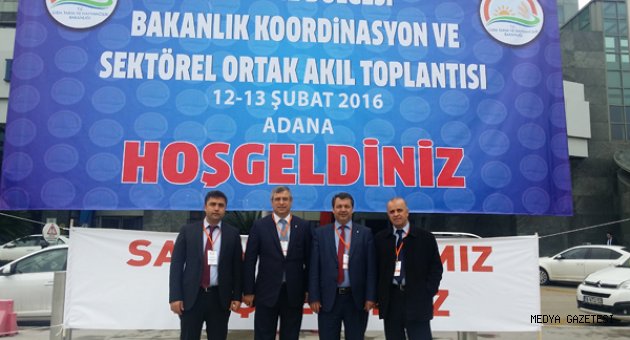 Akdeniz Bölgesi Bakanlık Koordinasyon ve Sektörel Ortak Akıl Toplantısı