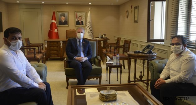 AKDO’dan Gaziantep Valisi Gül’e Ziyaret