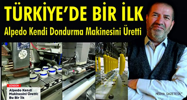Alpedo, Kendi Dondurma Makinesini Üretti