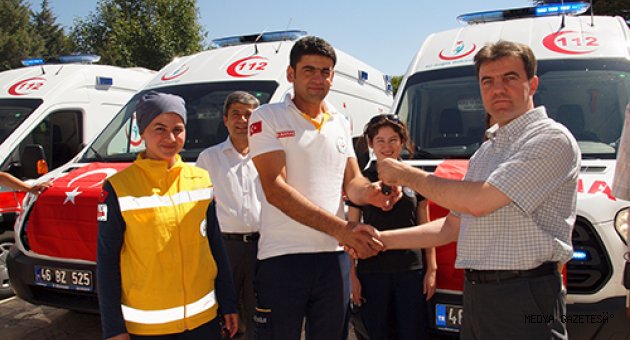 Ambulans Anahtar Teslim Töreni