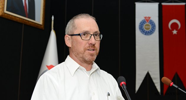 Amerikalı Jeololoji Profesörü Eric Ferre, KSÜ’de Konferans Verdi