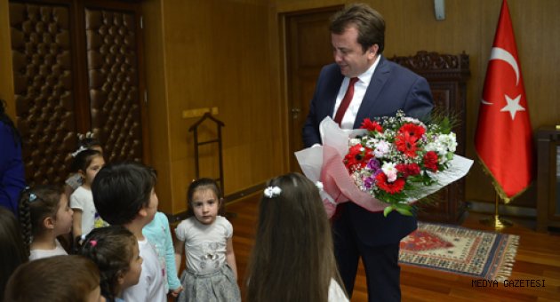 ANAOKULU ÖĞRENCİLERİNDEN ZİYARET