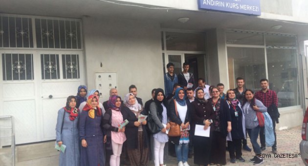 ANDIRIN’DA KAMEK KURSLARI DEVAM EDİYOR