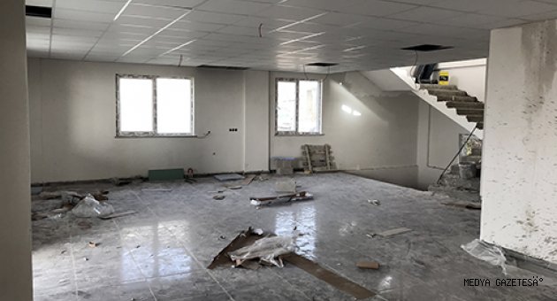 ANDIRIN GENÇLİK MERKEZİ DEVAM EDİYOR